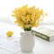 Myosotis Artificial Flowers Bulk Plastic Faux Bouquets Floral Greenery Stems Mothers Day Gift, 10pcs